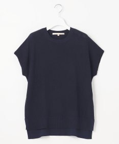 自由区 【WEB限定・洗える・XSサイズあり】ハイツイストコットンアセテート畦編み ニット