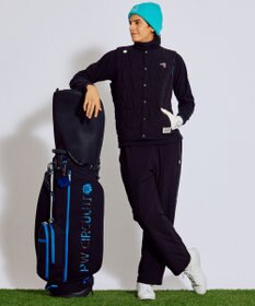 PW CIRCULUS 【25秋冬 新色追加！】【UNISEX】デタッチャブル キャディバッグ　取っ手付ポーチ・シューズケース付  ゴルフ