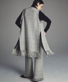 uncrave ツイードニット ジレ