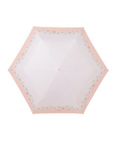 MOONBAT ポール＆ジョー アクセソワ 折りたたみ傘 【超軽量】ストライプ×クリザンテーム