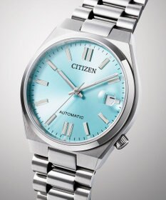 CITIZEN 【TSUYOSA 37mm】アイスブルーがさわやかなメカニカルウオッチ NJ0200-50L
