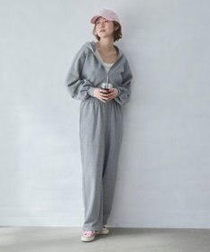 WEGO 【ウエストゴム/XSSMサイズ展開】スウェットワイドパンツ