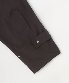 自由区 【カタログ掲載・春の必需品・オンオフ使える】コットンリネンウェザーライト コート