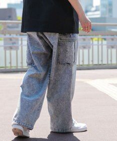 WEGO デニムカーゴパンツ