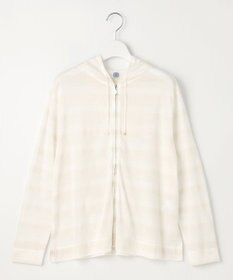 J.PRESS LADIES 【洗える】シアーライトパーカー