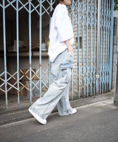 WEGO デニムカーゴパンツ