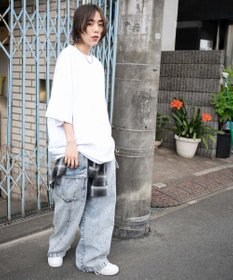 WEGO デニムカーゴパンツ