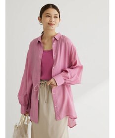 Green Parks レギュラーカラーシアーシャツ