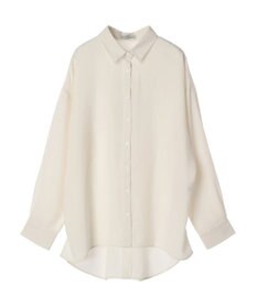 earth music&ecology バックボタンチュニック