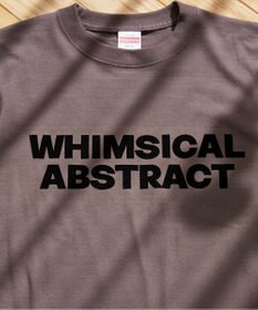 WEGO 【ANGIE VINTAGE】フロッキーロゴプリントTシャツ