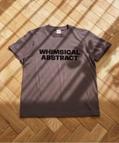 WEGO 【ANGIE VINTAGE】フロッキーロゴプリントTシャツ
