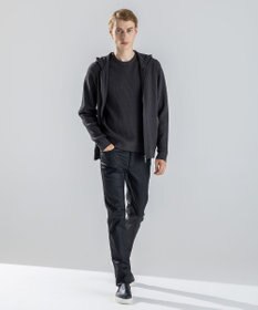 JOSEPH HOMME 【新柄】  ヴィスコースリンクス　ジップアップニットフーディー