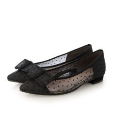 MODE ET JACOMO <carino>ドットチュールパンプス