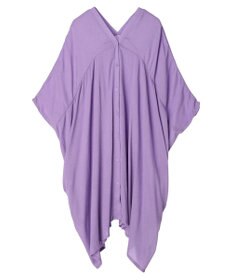 earth music&ecology レーヨンビッグシャツチュニック