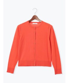 Te chichi 14G綿ポリクルーカーディガン