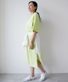 HAAG スマイルコットン SHORT SLEEVE ONEPIECE ワンピース
