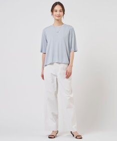 J.PRESS LADIES Vis/Pe スパーク バックプリーツ ニット