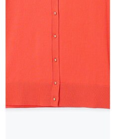 Te chichi 14G綿ポリクルーカーディガン