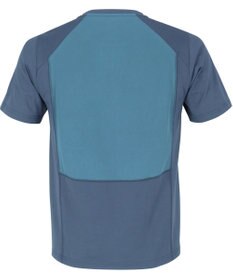 CW-X 【MEN】【CHUMS (チャムス)コラボ】 CW-X アウタートップス 半袖 3分袖 バックメッシュTシャツ Uネック 背中部分メッシュ素材切り替え メンズ LNO550 /ワコール