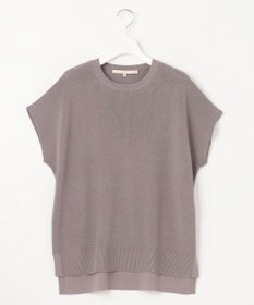 自由区 【WEB限定・洗える・XSサイズあり】ハイツイストコットンアセテート畦編み ニット