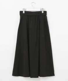 自由区 【洗える・ストレッチ素材】リネンヴィスコースストレッチ フレアスカート