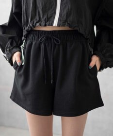 WEGO 【ウエストゴム】スウェットイージーショートパンツ