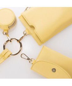 UNBILLION cachecache 多機能スマホショルダーバッグ