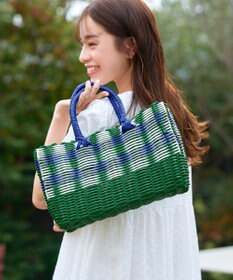 Tiaclasse パターンマルシェバッグ