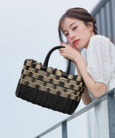 Tiaclasse パターンマルシェバッグ