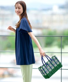 Tiaclasse パターンマルシェバッグ