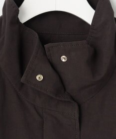 自由区 【カタログ掲載・春の必需品・オンオフ使える】コットンリネンウェザーライト コート