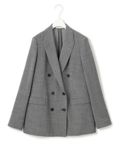 ICB ウール2WAYストレッチ ダブルブレストジャケット