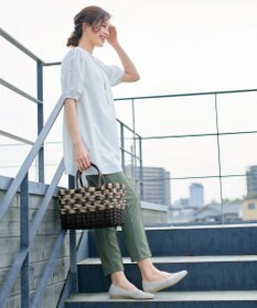 Tiaclasse パターンマルシェバッグ