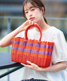 Tiaclasse パターンマルシェバッグ