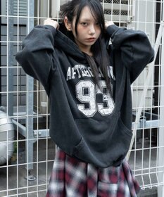 WEGO グラフィックプルパーカー