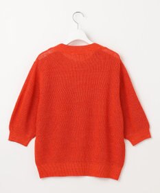 23区 【洗える】ピュアリネン パフスリーブ ニット