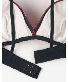 une nana cool MADE WITH LIBERTY FABRIC 【綿混】三角ノンワイヤーブラ　