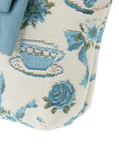 Maison de FLEUR ティーカップ柄ゴブランポーチ
