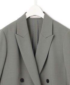ICB ウール2WAYストレッチ ダブルブレストジャケット