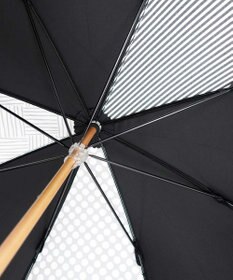 +RING 【UVカット95%以上】【UPF50＋】プラスリング レディース向け 晴雨兼用（長ショート） BLK T1296