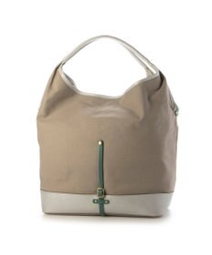 UNBILLION ペルケ perche / 姫路レザー×パラフィンキャンバス2wayトートL