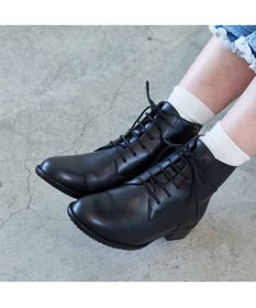 ing <ing>【WEB限定】【サスティナブルシリーズ】レースアップショートブーツ