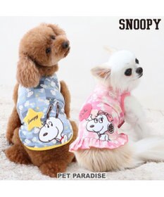 PET PARADISE スヌーピー ベル タンクトップ 《ポップ柄》 中型犬