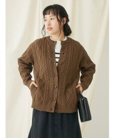CRAFT STANDARD BOUTIQUE リサイクルポリエステルケーブルカーディガン