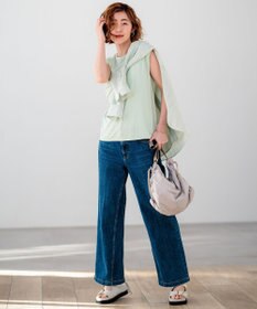 23区 【Oggi8月号掲載/洗える】LIBECO ベーシック シャツ