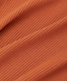 YECCA VECCA 袖釦クルーネックリブニット