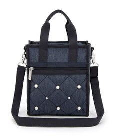 LeSportsac MINI N/S TOTE W/ PEARLS/トワイライトパール
