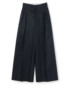 uncrave チノギャバジン ワイドトラウザー