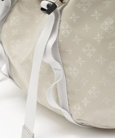 russet ナイロンジャガードメタルバックルショルダーバッグ M(CE-1671)