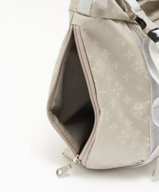 russet ナイロンジャガードメタルバックルショルダーバッグ M(CE-1671)